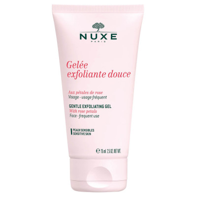 Gel exfoliante con pétalos de rosa