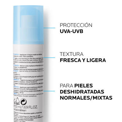 HYDRAPHASE INTENSE UV LIGERA Cuidado Dermatológico Hidratante Intensivo SPF20 50 ml