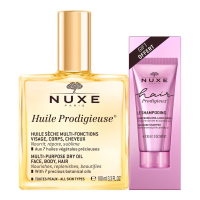 Huile Prodigieuse 100 ml + Champú Prodigieux 30 ml