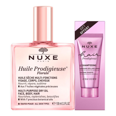 Huile Prodigieuse Florale 100 ml + Champú Prodigieux 30 ml