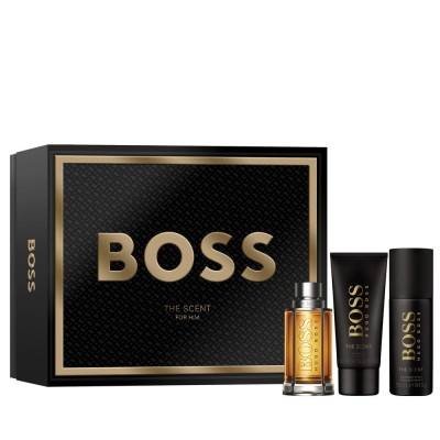 BOSS The Scent For Men EDT 100 ml + Shower Gel 100 ml + Deodorant Spray 150 ml