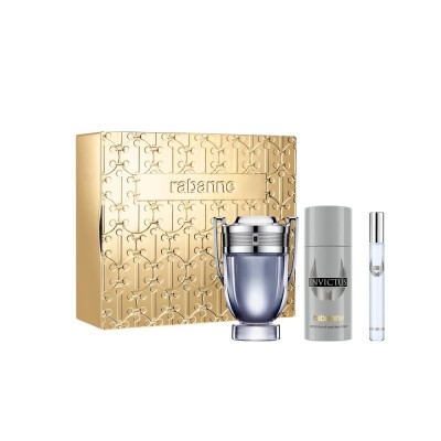 Estuche Invictus EDT 100 ml + Desodorante 150 ml + Mini 10 ml