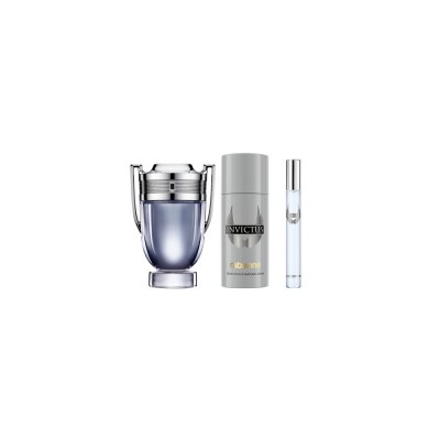 Estuche Invictus EDT 100 ml + Desodorante 150 ml + Mini 10 ml