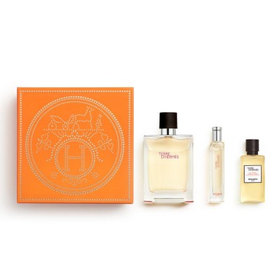 Estuche Terre d'Hermès EDT 100 ml + 15 ml + 40 ml