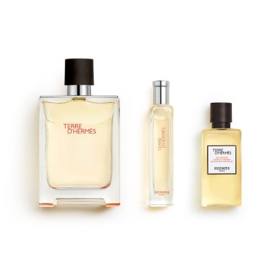 Estuche Terre d'Hermès EDT 100 ml + 15 ml + 40 ml