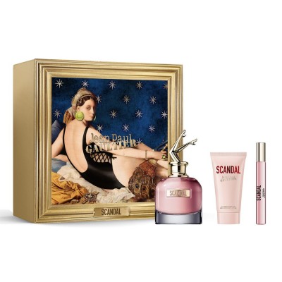 Estuche Scandal EDP 80 ml + Loción Corporal 75 ml + Mini 10 ml