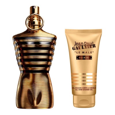 Estuche Le Male Elixir Parfum 125 ml + Shower Gel 75 ml