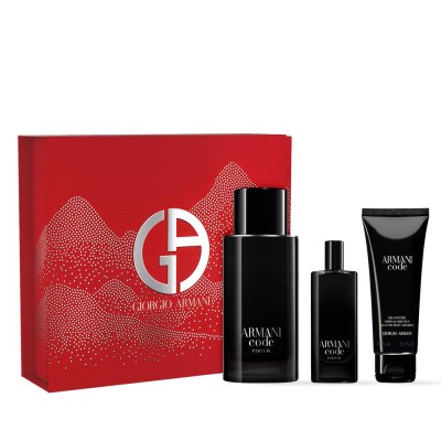 Estuche de Navidad Code Le Parfum 125 ml + Gel de Ducha 75 ml + Mini 15 ml